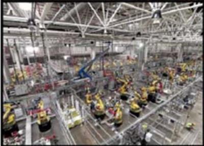 特斯拉首次披露上海工廠內(nèi)部照片:機器人已進(jìn)廠并組裝完畢